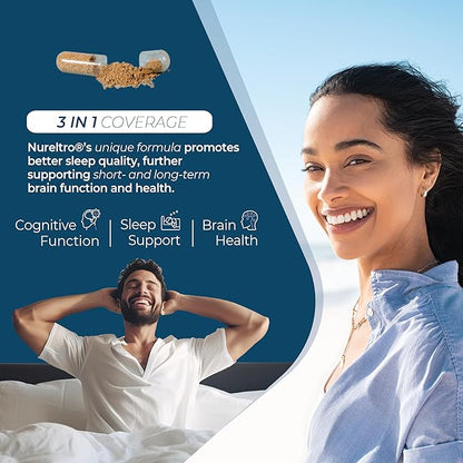 Most Comprehensive Nootropic Brain Supplement | 31 Ingredients Support 27 Areas of Cognitive Function and Brain Health in 7 Categories | Caffeine- and Stearate-Free (120 Capsules)