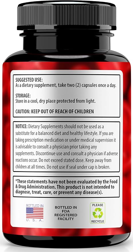 Clear Flux Pills, Official ClearFlux Capsules, ClearFlux Blood Vessel Cleaner, Premium Support to Maintain Stable Levels & Healthy Circulation, All Natural Clear Flux Health Reviews (60 Capsules)