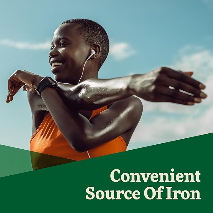 Floradix by Salus Iron Tablets - Energy Support Supplement for Men & Women - Natural Iron Supplement with B Vitamins & Vitamin C - Non-GMO, Vegetarian & Lactose-Free - 80 Tablets