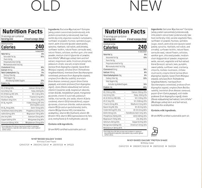 Isagenix IsaLean Shake - Meal Replacement Protein Shake Supports Healthy Weight & Muscle Growth - Protein Powder Enriched with 23 Vitamins - Birthday Cake Flavor, 29.6 Oz (14 Servings)