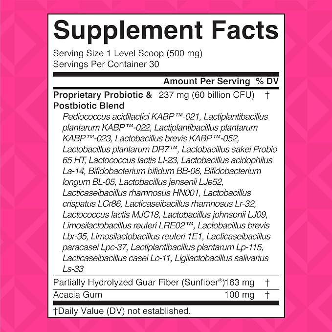 MaryRuth Organics 3-in-1 Menopause Probiotics for Women | Clinically Tested | Menopause Supplement for Women | Hormonal Support & Estrogen Supplement for Women| 60 Billion CFU | Allergen Free | 0.5 oz