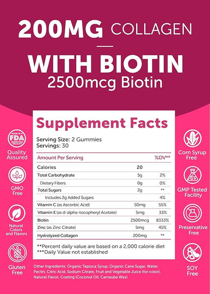 Lunakai Collagen and Women's Multivitamin Gummies Bundle - Non-GMO Anti Aging Supplements with Biotin, Zinc, Vitamin C and E - 100% Daily Value of 16 Essential Vitamins and Minerals - 30 Days Supply