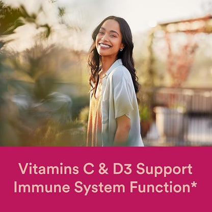 SmartyPants Women's Multivitamin Gummies: Omega 3 Fish Oil (EPA/DHA), Methylfolate, CoQ10, Vitamin D3, C, Vitamin B12, B6, Vitamin A, K & Zinc, Gluten Free, 120 Count (20 Day Supply)