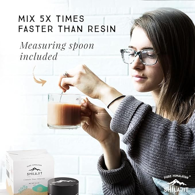 Shilajit by Pure Himalyan Shilajit ®, Grade A Himalayan Soft Resin, Energy & Immune Support, Natural Source of Fulvic Acid & 85+ Trace Minerals Supplement for Men & Women (50ml/1.5 fl oz)