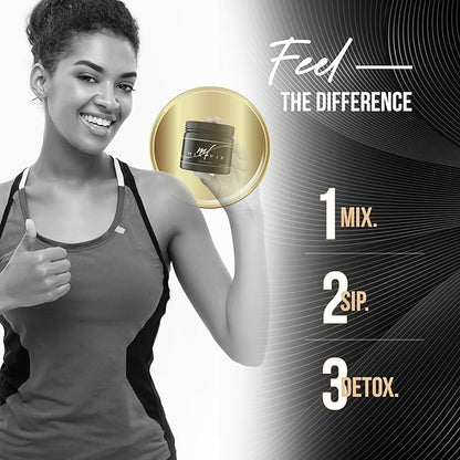 Detox Powder, Full Spectrum Detox Cleanse Mix, Detox for Natural Cleansing and Vitality, Liver Cleanse Detox, Detox Cleanse for Weight Loss, Natural Detox Powder, Vegan Detox (Raspberry Lemon)