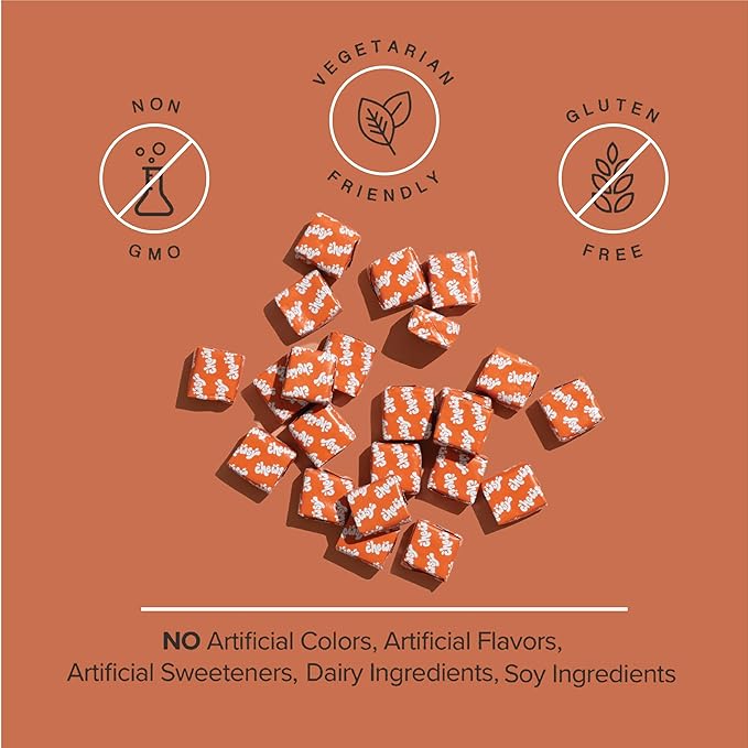 Chewsy 6-in-1 Immune Support Supplement Fruity Chews with Elderberry, Vitamin C, A & D, Zinc & Selenium - 30-Day Supply, Individually Wrapped Immunity Vitamins Chews for Adults and Kids (1)