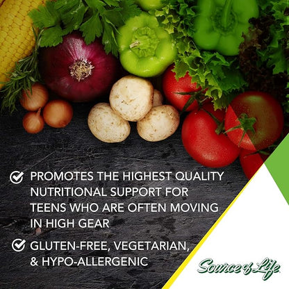 Natures Plus Source of Life Mini-Tabs - Easy to Swallow Whole Food Multivitamin with Chelated Minerals, Energy Booster - 180 Vegetarian Mini Tablets (30 Servings)