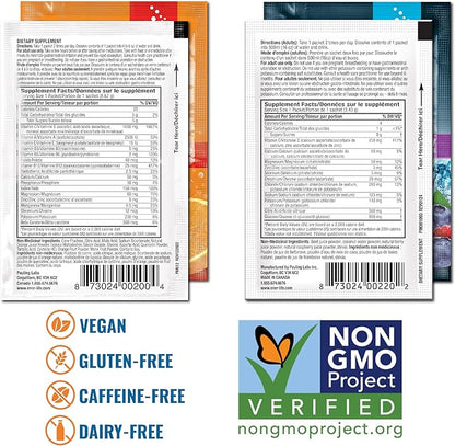 Ener-C & Ener-IV Drink Mix Pack- Vitamin Packets for Water, Electrolytes Powder Packet, Hydration Liquid Mix, Immune Booster for Adults, Healthy Energy, Low Sugar Rehydration for Women & Men- 42 Count