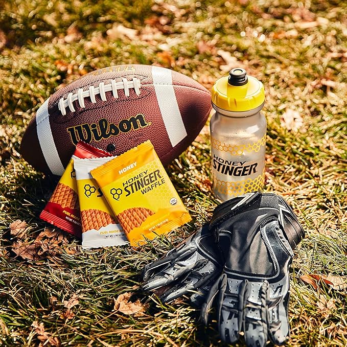 Honey Stinger Organic Mini Honey Waffles | Energy Stroopwafel for Exercise, Endurance and Performance | Sports Nutrition for Home & Gym, Pre and Post Workout | 5 Bags, 26.5 Ounce