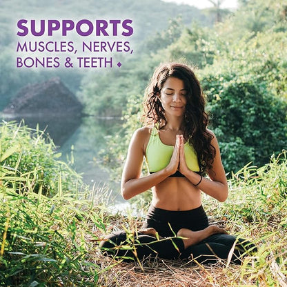 Bluebonnet Nutrition Calcium Magnesium Plus Vitamin D3 Earthsweet, Bone Health & Muscle Relaxation, Soy-Free, Gluten-Free, Kosher, Dairy-Free,90 Orange Vanilla Flavored Chewable Tablets