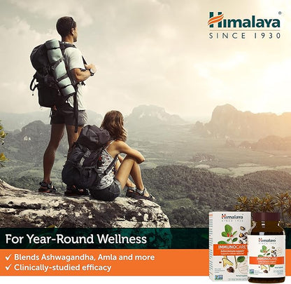 Himalaya ImmunoCare for Active Immune Support and Cellular Defense, 840 mg, 240 Capsules, 2 Month Supply