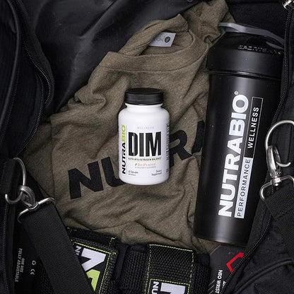 NutraBio DIM Supplement, Supports Estrogen Balance, 100mg - 60 Vegetable Capsules