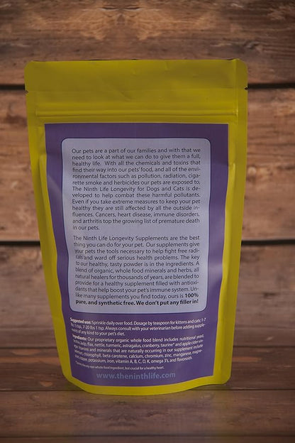 Organic Cat Vitamin Supplement - Longevity Cat