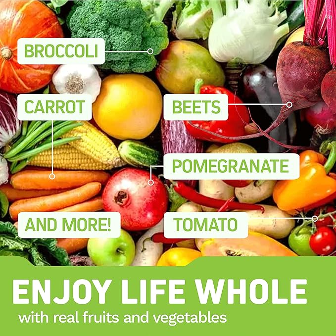 Herbtonics Whole Food Multivitamin for Women | Made with Superfoods, Real Raw Veggies, Fruits, Vitamin E, A, B Complex | Womens Multivitamin | Non-GMO 120 Vegan Capsules