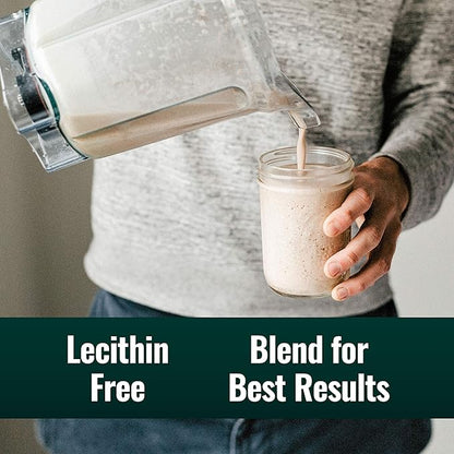 Natural Force Whey Protein Powder – Chocolate – Grass Fed Organic, Pure, Keto & Paleo Friendly, Low Carb, Kosher, Non GMO – 1 Pound