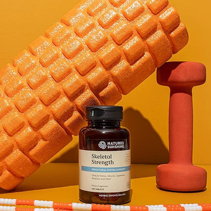 Nature's Sunshine Skeletal Strength, 150 Tablets | Bone Health Supplements for Women and Men with Calcium, Magnesium, Iron, Manganese, and Vitamin D, C, A, and B