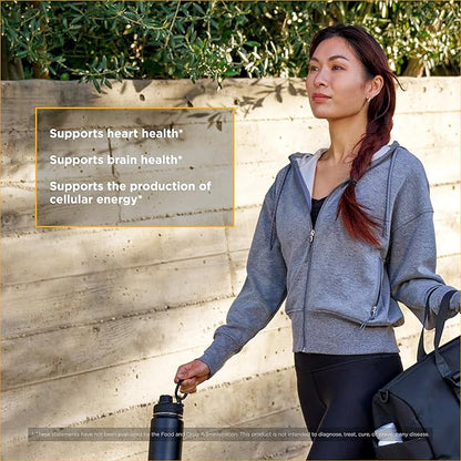 Integrative Therapeutics - CoQ10 (100mg) Coenzyme Q10 (Ubiquinone) Supplement - Supports Cardiovascular & Brain Health* - 60 Softgels