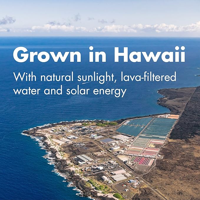 Nutrex Hawaii, Pure Hawaiian Spirulina 500 mg, Vegan, Supports Immune System, Heart, Cells and Energy, 200 Tablets