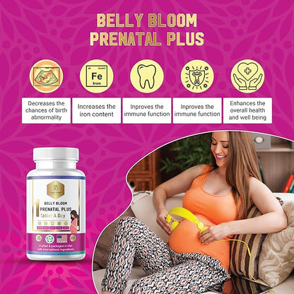 Prenatal Multivitamin with Iron – Women's Multivitamin Supplement to Boost Iron Levels and More.