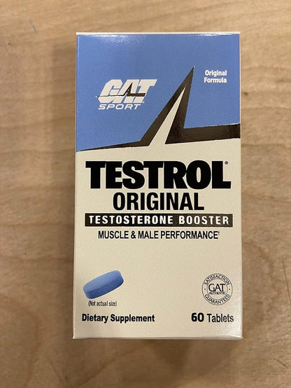 GAT Sport Testrol Original Test Booster | Male Performance, Vitality, Tribulus, Zinc, Magnesium | 60 Capsules