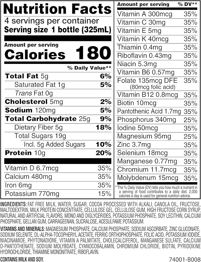 SlimFast Meal Replacement Shake, Protein Shakes Ready to Drink, Creamy Milk Chocolate, 11 Fl Oz Bottle, 4 Count (3 Packs)