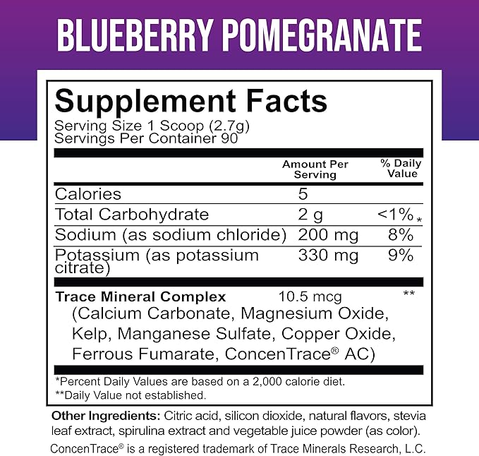 Dr. Price Electrolytes Powder No Sugar - Electrolyte Mix - Hydration Drink - Keto Electrolytes - Fasting Electrolytes - Water Enhancer, Non-GMO, Sports Drink - 90 Servings - Blueberry-Pomegranate