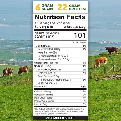 MariGold Grass-fed Whey Protein Isolate Powder - Creamy Vanilla Flavor - 1 Lb Bag | 100% Pure, Cold-Processed, Micro-Filtered, Undenatured, Non-GMO, rBGH Free, Soy Free, Gluten Free, Lactose Free