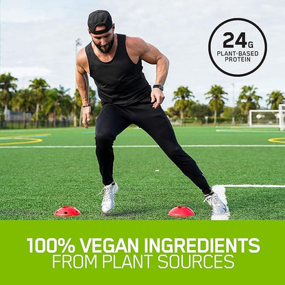 Optimum Nutrition Gold Standard 100% Plant Based Protein Powder, Vitamin C for Immune Support, Chocolate, 1.59 Pound