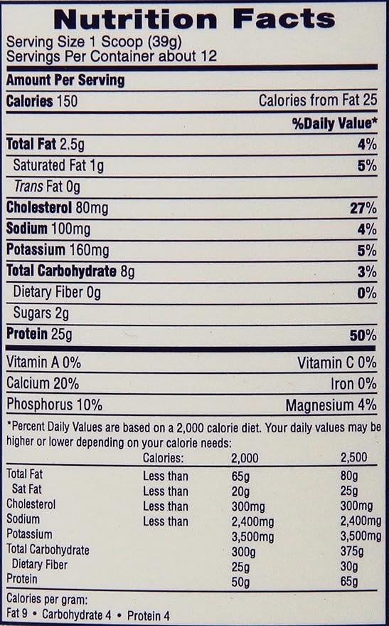 pure protein Powder - Whey, High Protein, Low Sugar, Gluten-Free, Vanilla Cream Flavor - 1 lb (Packaging May Vary) (Pack of 2)