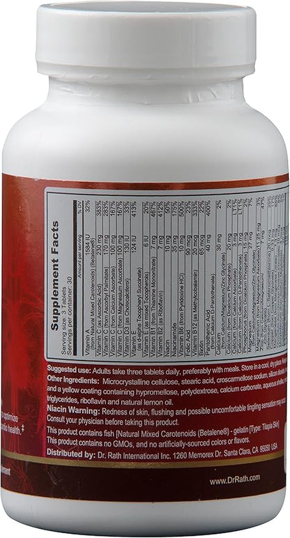 Cardiovascular Health Dr. Rath 90 Tabs