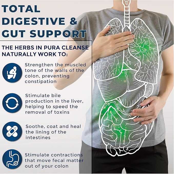 Pura Cleanse II Super Herb & Fiber Detox Drink