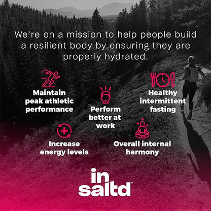 INSALTD™ Sugar Free Electrolytes Powder Packets with No Stevia Aftertaste | High-Potency Hydration Packets | Keto Electrolyte Drinks | Intermittent Fasting Drink Mix | 12 Pack (Variety Pack)