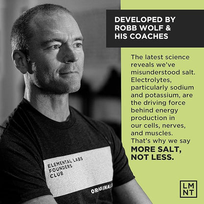 LMNT Sparkling Electrolyte Drink - Citrus Salt | 12-Count