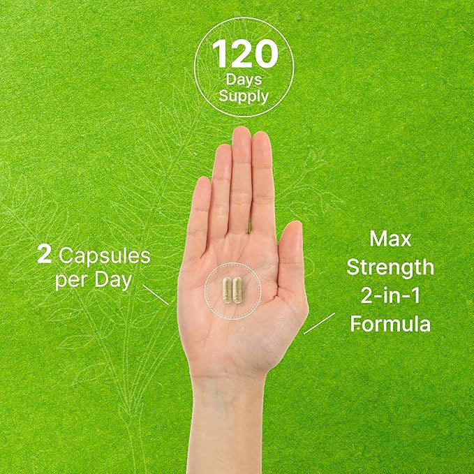 Deal Supplement Tongkat Ali Extract 300:1 with Horny Goat Weed 1,100mg, 240 Capsules – Indonesian Longjack Eurycoma Longifolia Root – Extra Strength Herbal Supplement for Energy