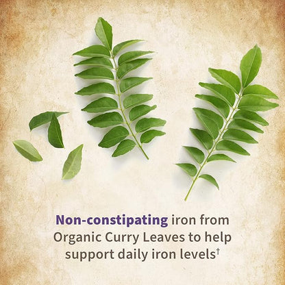 Garden of Life Organics Prenatal Vitamin: Folate for Energy & Healthy Fetal Development, Non-constipating Iron, Vitamin C, B6, B12, D3 – Organic, Non-GMO, Gluten-Free, Vegan, 30 Day Supply