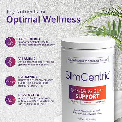 Naturally Support GLP-1 Production - Safe, Effective Wellness Support - Supports a Healthy Metabolism & Lean Muscle Mass - Made in USA | Non-GMO, Cruelty-Free Formula (30 Day Supply)