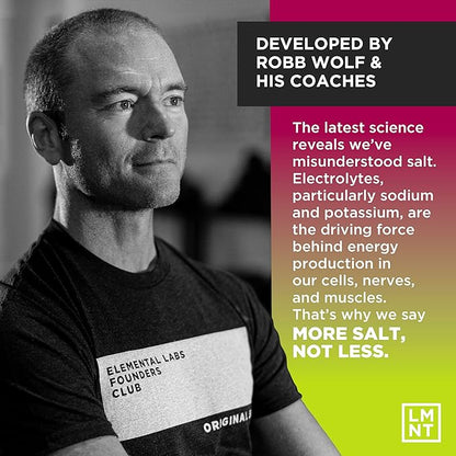 LMNT Sparkling Electrolyte Drink - Black Cherry Lime | 12-Count