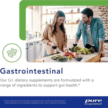 Pure Encapsulations Pancreatic Enzyme Formula - Digestive Enzymes for Digestion - Strengthens Gut Health* - Targeted Delivery Capsules - Gluten Free & Non-GMO - 180 Capsules
