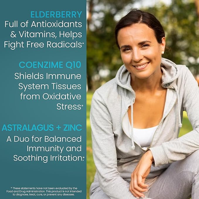 E2H Immunity Support Gummies - 60 Count - Gelatin-Free, Gluten-Free, Vegan & Non-GMO