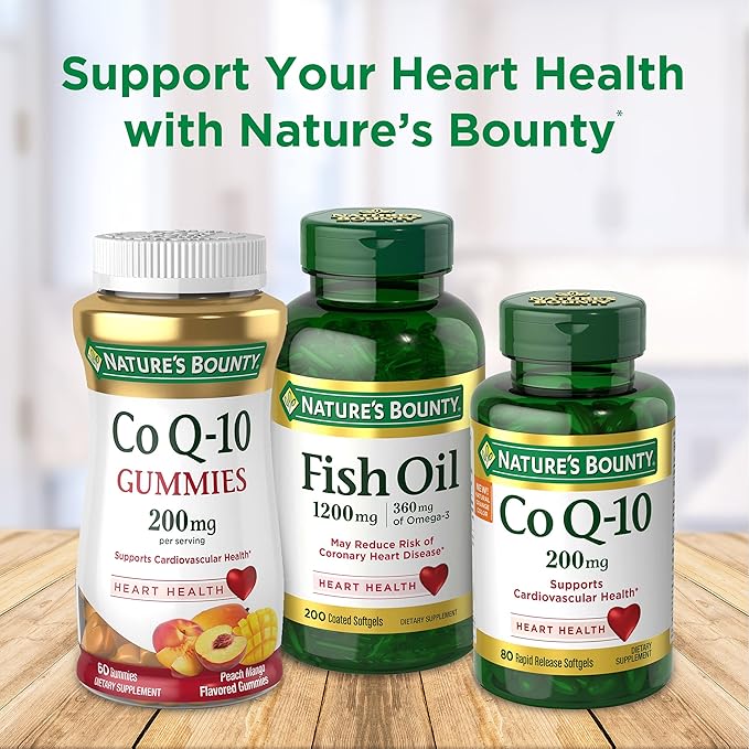 Nature's Bounty CoQ10 , Dietary Supplement, Supports Heart Health, 400mg, 39 Softgels