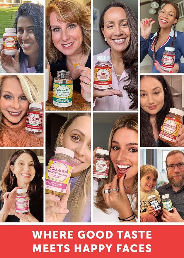 Vitamin B12 Gummies for Adults - Tastiest Proprietary Formula - 3000mcg Methyl B-12 High Absorption Energy Gummies - Non-GMO Vegan Vit B12 - Chewable B 12 for Energy Support and Bone Health - 12 Pack