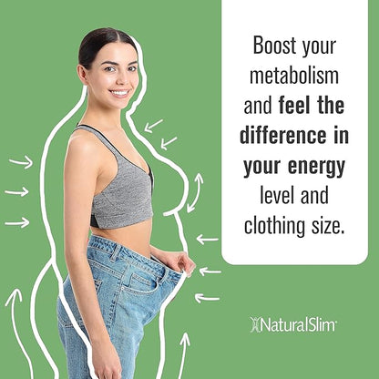 NaturalSlim Metabolic Vitamins - Combination of High Potency Multivitamins, Minerals, B Complex, Msm, & Digestive Formula Supplements for Men & Women - Energy & Metabolism Support - Capsule,1 Pack