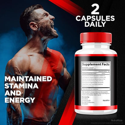 (3 Pack) ErecBoost, ErecBoost Pills, Official ErecBoost Original Capsules for Energy & Overall Health, ErecBoost Pastillas, ErecBoost En Capsulas (180 Capsules)