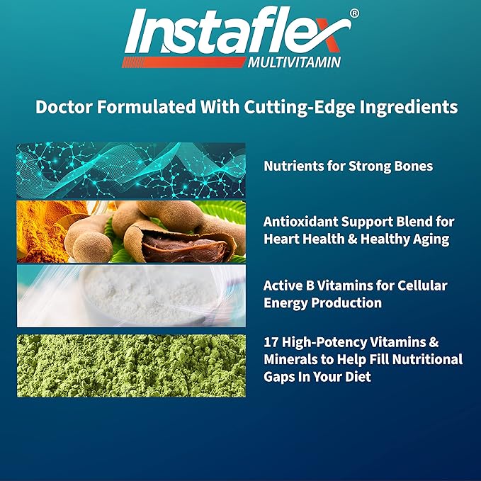 Instaflex Multivitamin - Joint Support Supplement, Supports Mobility and Bone Health, 90 Tablets