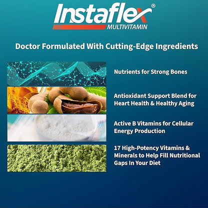 Instaflex Multivitamin - Joint Support Supplement, Supports Mobility and Bone Health, 90 Tablets