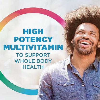 Rainbow Light Multivitamin for Men, Vitamin C, D & Zinc, Probiotics, Men's Multivitamin Provides High Potency Immune, Heart, & Liver Support, Non-GMO, Vegetarian, 120 Tablets