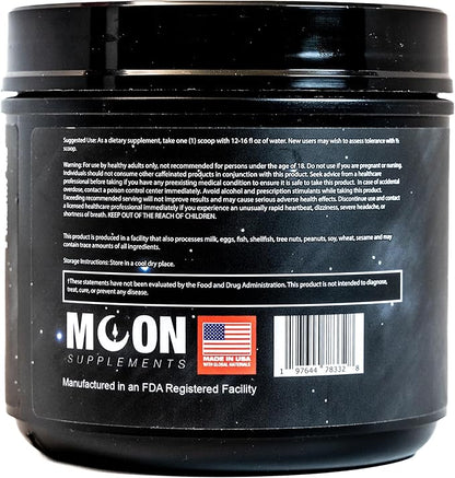Potent Focus Blend - Tiger's Blood Flavor - Organic Red Beet Root Powder Base Pre Workout - L-Citrulline, Beta Alanine, L-Tyrosine, L-Theanine, Betaine Anhydrous