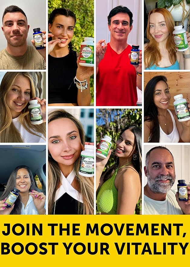 Lunakai USA Made Pure Shilajit Capsules 12000mg with Ashwagandha, Rhodiola & Cordyceps - Extra Strength Shilajit Extract for Men & Women, 60ct