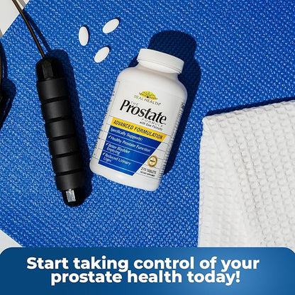 Real Health The Prostate Formula - Prostate Supplements for Men, Prostate Health, Prostate Relief, Saw Palmetto for Men, Prostate Vitamins - 270 Count