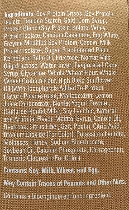 Lemon Meringue Bar - New Journey Weight Loss & Wellness - High Protein Meal Replacement Nutrition Bar (7 bars/box)